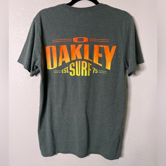 Oakley Other - Oakley Surf Vibrant Spellout Logo Green T-shirt Size Medium M